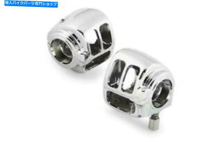 �N���[���p�[�c �o�C�J�[�̑I���X�C�b�`�n�E�W���O�L�b�g�N������370920�n�[���[�_�r�b�h�\�� Biker's Choice Switch Housing Kit Chrome #370920 Harley Davidson