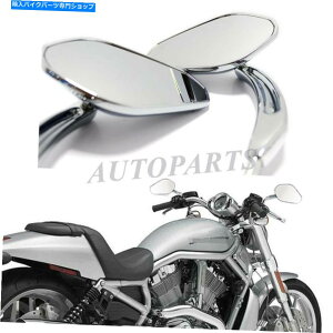 N[p[c n[[I[goC`bp[̂߂̃Ne[p[eBAhbvobNV[gXe~[ CHROME TAPERED TEARDROP REARVIEW SHORT STEM MIRROR FOR HARLEY MOTORCYCLE CHOPPER