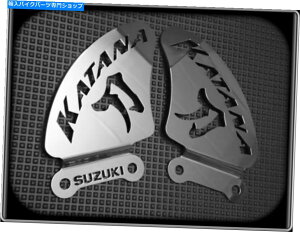 �N���[���p�[�c �X�Y�LGSX600F�J�^�i�̃q�[���v���[�g - 1991�N����2006�N�AGSX 600 F - �����ꂽ - WWP Heel Plates for SUZUKI GSX600F KATANA - 1991 to 2006, GSX 600 F - Polished - WWP�y���s�A���i�z