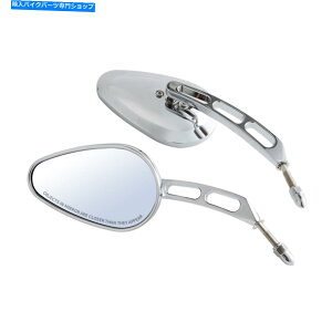 �N���[���p�[�c Sportster XL883 XL1200�̂��߂�Chrome Universal 8mm���A�r���[�~���[ Chrome Universal 8MM Rear View Mirrors For Harley Touring Sportster XL883 XL1200�y���s�A���i�z