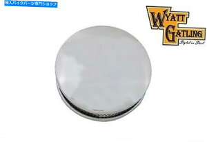 N[p[c Wyatt Gatling ChromeEhGAN[i[tBbgn[[_rbh\ Wyatt Gatling Chrome Round Air Cleaner fits Harley-Davidson