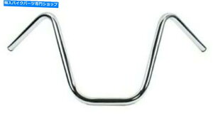 N[p[c G~S1 Street ApenK[16C`Bnho[AN[07-12506 Emgo 1in. Street Ape Hanger 16in. Rise Handlebar, Chrome 07-12506