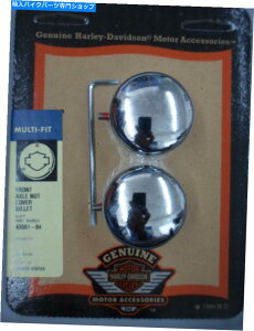 N[p[c Nos Harley Davidson ChrometgANXJo[rbg00-05 FXDWGc[O43061-04 NOS Harley Davidson Chrome Front Axle Cover Billet 00-05 FXDWG Touring 43061-04
