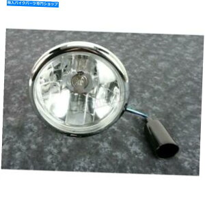 �N���[���p�[�c Wyatt Gatling 12V Chrome���b�L5 3/4�C���`�B�X�g���b�`�w�b�h�����v - 33-0085 Wyatt Gatling 12V Chrome Plated 5 3/4 in. Stretch Headlamp - 33-0085�y���s�A���i�z