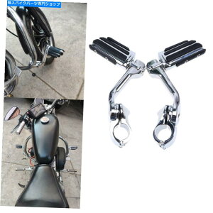 N[p[c n[[we[W\tgNVbN̂߂̒H̑̃yŐx1-1 / 4 "NbVo[ Long Highway Foot Pegs Rest 1-1/4" Crash Bar For Harley Heritage Softail Classic