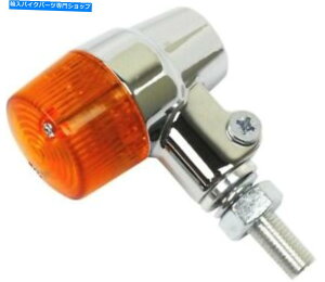 N[p[c KS LEDEh}[J[CgD / F 35mmN[Ao[/Ao[Y K&S LED Round Marker Light D/F 35mm Chrome Amber/Amber Lens