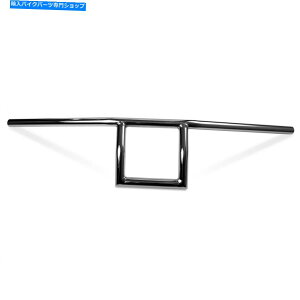 N[p[c I[goCnho[1 "No[{bNXEBhEUX^CN[U[JtF[T[ Motorcycle Handlebar 1" Chrome Bars Box Window Attack Style Cruiser Cafe Racer