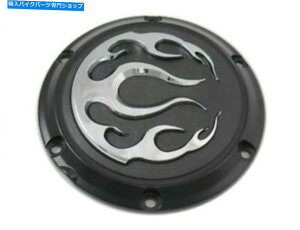 N[p[c ubNNt[t@CA_[r[Jo[n[[X|[cX^[iCgX^[JX^04-20 Black & Chrome Flame Fire Derby Cover Harley Sportster Nightster Custom 04-20