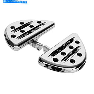 N[p[c n[[c[OXg[gOCĥ߂̌㕔N󂢃Jbgq̏ Rear Chrome Shallow Cut Passenger Floorboards for Harley Touring Street Glide