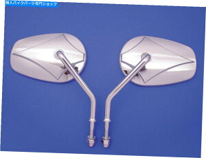 �N���[���p�[�c �n�[���[�c�A�[�N���[���e�[�p�[�~���[�\�t�gFLHR DYNA XL Fatboy V-Twin 34-0391 Y1 Harley Tour Chrome Tapered Mirrors Softail FLHR Dyna XL Fatboy V-Twin 34-0391 Y1�y���s�A���i�z