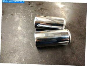 クロームパーツ リアショックシュラウド54mm-1.125インチID x 4.5インチロングハードクロム Rear shock shrouds 54mm-1.125 inch id x 4.5 inch long hard chrome