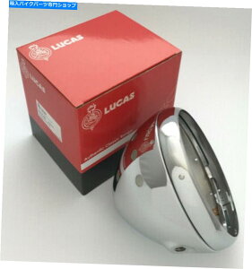 N[p[c {Lucas ChromewbhvƃEAbV[B Triumph Bonneville T140 TR7 1973-78 GENUINE LUCAS CHROME HEADLAMP AND RIM ASSY. TRIUMPH BONNEVILLE T140 TR7 1973-78