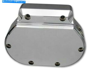 �N���[���p�[�c �n�[���[5�X�s�[�h�r�b�O�c�C���G���H�\�t�g87-99�̂��߂̃N�����`���G���h�J�o�[ Chrome Transmission End Cover for Harley 5-Speed Big Twin Evo Softail 87-99�y���s�A���i�z