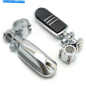 N[p[c 1-1 / 4 "Harley TouringpChrome Highway Foot PegsNbVo[1.25"GWK[h 1-1/4" Chrome Highway Foot Pegs Crash Bar For Harley Touring 1.25" Engine Guard