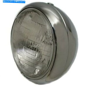 �N���[���p�[�c Wyatt Gatling 12V Chrome 7 In�B���E���h�w�b�h���C�g - 33-0603 Wyatt Gatling 12V Chrome 7 in. Round Headlight - 33-0603�y���s�A���i�z