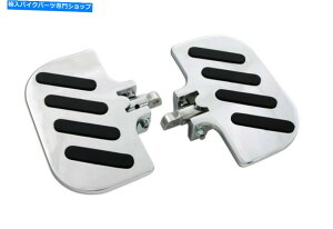 �N���[���p�[�c Harley Davidson�̂��߂̃N�����X���b�g���]�̏�q�t�b�g�{�[�h�Z�b�gV-Twin Chrome Slot Inverted Passenger Footboard Set for Harley Davidson by V-Twin�y���s�A���i�z