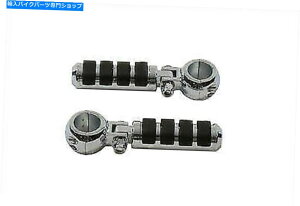 N[p[c Harley DavidsonV-TwinɂChrome Cats PawX^C̃tbgybOZbg Chrome Cats Paw Style Footpeg Set for Harley Davidson by V-Twin