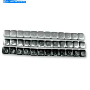 �N���[���p�[�c Chrome K��L 1/4 OZ�B�X�`�[���X�e�B�b�N�I���z�C�[���E�F�C�g - 32-8126 Chrome K&L 1/4 oz. Steel Stick-On Wheel Weights - 32-8126�y���s�A���i�z
