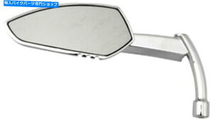 N[p[c n[hhCuM60-6343CLjo[TApb`~[W /iCtXeN[ -  HARDDRIVE M60-6343CL Universal Apache Mirror w/Knife Stem Chrome - Left
