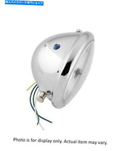 N[p[c oCJ[̑I51 / 2S-S-MR / N1N[5.75 "TCh}EgW / HibeamCWP[^[wbhCg Bikers Choice 51/2S-S-MR/N1 Chrome 5.75" Side Mount w/HiBeam Indicator Headlight