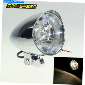 �N���[���p�[�c Harley Big Twins Model Sportster XL883������4-1 / 2 H4�w�b�h���C�g�����v�J�X�^�� Amber 4-1/2 H4 Headlight Lamp Custom For Harley Big Twins Model Sportster XL883�y���s�A���i�z
