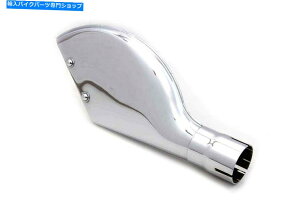 N[p[c V-Twin 30-1393 Chrome BaTique StylerCǒ[1 7/8 "̃I[goC V-Twin 30-1393 Chrome Batique Style Exhaust Pipe End 1 7/8" Custom Motorcycle
