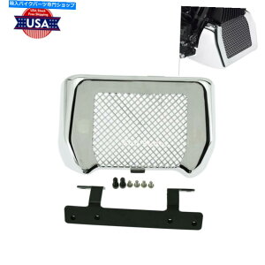N[p[c Harley Touring flhrc flhx flhxs 2017-20̂߂̃NICN[[Jo[LbgtBbg Chrome Oil Cooler Cover Kit Fit For Harley Touring FLHR FLHRC FLHX FLHXS 2017-20