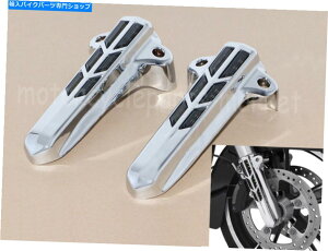 �N���[���p�[�c Chrome Lower Smoke Rese�X���C�_�[�̓n�[���[�c�[�����Oflhr / x 2014-17�̂��߂̐Ԃ�LED���J�o�[���܂� Chrome Lower Smoke Legs Slider Covers Red LEDS for Harley Touring FLHR/X 2014-17�y���s�A���i�z