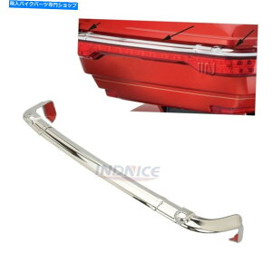 �N���[���p�[�c Harley Flhtcu flhtk flhtcutg�̂��߂̃N�������c�A�[�p�b�N���A�e�[�����C�g�g�����J�o�[ Chromed Tour-Pak Rear Tail Light Trim Cover for Harley FLHTCU FLHTK FLHTCUTG�y���s�A���i�z