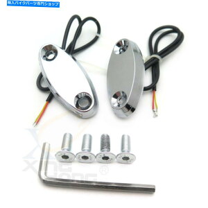 N[p[c z_00-01 CBR 900RR 929 02-03 954̂߂̃x[Xv[gLEDItN[~[ubN Chrome Mirror Block Off Base Plate LED For Honda 00-01 CBR 900RR 929 02-03 954