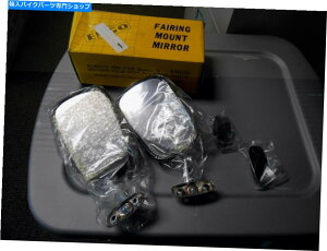 N[p[c NOS EMGO CHROMEjo[T~[ZbgEE20-87001 20-87002 NOS Emgo Chrome Universal Mirror Set Left Right 20-87001 20-87002 20-87000 A