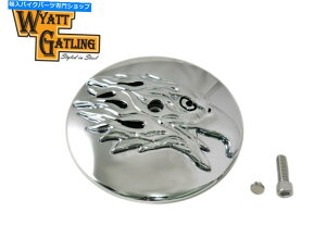 N[p[c Wyatt GatlingEhC[OGAN[iJo[CT[gAn[[_rbh\[^[... Wyatt Gatling Round Eagle Air Cleaner Cover Insert,fits Harley Davidson motor...