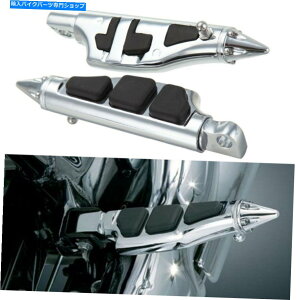 �N���[���p�[�c Harley Dyna�჉�C�_�[�J�X�^��FXLR FXDL EFI FXDLI�̂��߂�Chrome Stiletto�t�b�g�y�O Chrome Stiletto Foot Pegs For Harley Dyna Low Rider Custom FXLR FXDL EFI FXDLI�y���s�A���i�z