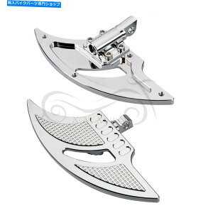 �N���[���p�[�c CNC�N�����j���}�E���g�t�b�g�y�O�̏��t�B�b�g�n�[���[�c�[�����O�\�t�g�_�C�i CNC Chrome Male Mount Foot Pegs Floorboard Fit For Harley Touring Softail Dyna�y���s�A���i�z