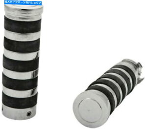 N[p[c 1973NAbvn[[_rbh\pn[hhCuSohOOX^CObviNj HardDrive Rubber Band O-Ring Style Grips (Chrome) for 1973-Up Harley Davidson