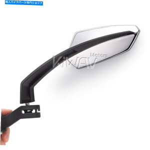 N[p[c NubN`[bvX^C~[M8 M10̓I[goC̗̎]ԃXN[^[[vtBbg܂ chrome black Tulip style mirrors M8 M10 fits motorcycle naked bike scooter moped