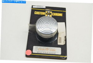 クロームパーツ カスタムクローム29-047刻み付きミニターラー・ノス - オリジナルのタイトルを表示 Custom Chrome 29-047 Knurled ミニ タコメーターカバー NOS- show original title