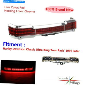�N���[���p�[�c �n�[���[�N���V�b�N�E���g���L���O�c�A�[�p�b�N1997+�̂��߂�1x ABS LED�e�[�����C�g�u���[�L���C�g 1x ABS LED Tail Light Brake Light For Harley Classic Ultra King Tour Pack 1997+�y���s�A���i�z