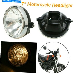 "�N���[���p�[�c 6.9 ""���ja 125�̂��߂̑ϏՌ��̓d�� 6.9"" Universal Motorcycle Chrome Headlight Bulb Shockproof For Suzuki EN 125�y���s�A���i�z"