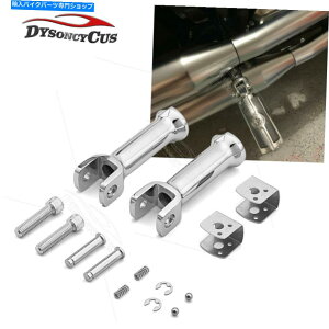 N[p[c N[ȀqPEGtbgXgT|[g}EgtBbg\tguCNAEg18-21 Chrome Rear Passenger Foot Peg Footrest Support Mount Fit Softail Breakout 18-21