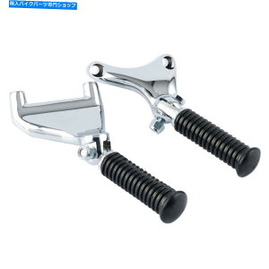 �N���[���p�[�c �n�[���[�X�|�[�c�X�^�[XL 883 1200 2004-2013�̂��߂̑��̃y�Ow /���t���u���P�b�g�t�B�b�g Foot Pegs w/ Mounting Bracket Fit For Harley Sportster XL 883 1200 2004-2013�y���s�A���i�z
