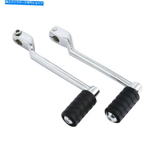 N[p[c Chrome Heel ToeVtgo[Vt^[yÕn[[c[O[hLO88-21 Chrome Heel Toe Shift Lever Shifter Peg Fit For Harley Touring Road King 88-21