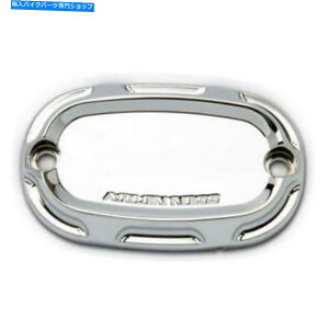 N[p[c A[lX΂߃u[L}X^[V_[Jo[AN[03-407 Arlen Ness Beveled Brake Master Cylinder Cover Rear Chrome #03-407