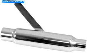 クロームパーツ クロージャーズパートノーラッセルファスターザヤーバーヤーズー80-03310-オリジナルのタイトルを表示する クロム ショーティ オートバイ マフラー ユニバーサル カスタム