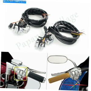 N[p[c n[C[hLOOCh_Ci\tgXLpnho[n[lXRg[XCb`Lbg Handlebar Harness Control Switch Kit For Harley Road King Glide Dyna Softail XL