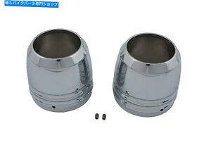 N[p[c 49mmtH[Nu[cJo[N[tBbgn[[_rbh\ 49mm Fork Boot Cover Chrome fits Harley-Davidson