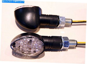 N[p[c LEDEg~j}[J[CgAgCAOW /Ao[`bvANALO LED ULTRA MINI-MARKER LIGHTS, TRIANGLE W/AMBER TIP, CHROME, LO