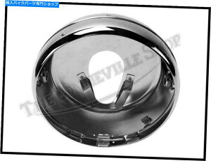 �N���[���p�[�c 7 "�t���b�g�o�b�N�N�����w�b�h���C�g�V�F��1968-70�G�~�SPn��54524099t 99-1029 7" FLAT BACK CHROME HEADLIGHT SHELL 1968-70 EMGO PN# 54524099T 99-1029