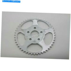 N[p[c V-Twin Manufacturing Chrome 48XvPbgW / 9.8mmItZbg - 19-0672 V-Twin Manufacturing Chrome 48 Tooth Rear Sprocket w/9.8mm Offset - 19-0672