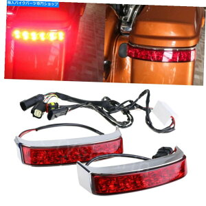 N[p[c n[[c[OOCht[ĥ߂̑ĂThobOjOu[L^[VOiCg LED Saddlebag Running Brake Turn Signal Lights Fit For Harley Touring Glide FLHR